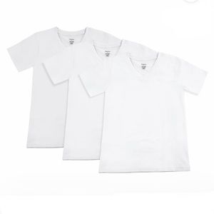 MeMoí - Boy’s V-Neck Cotton T-shirt (3-pack)